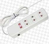 Ổ 2 chấu kéo dài, có công tắc & đèn báo, có rơ le bảo vệ quá tải 4SN3/W